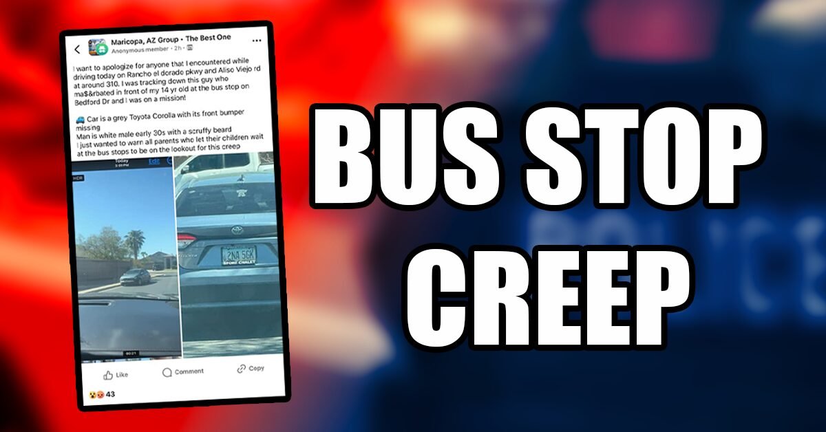 Bus stop creep flashed, masturbated in front of student in RED: report