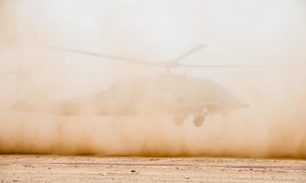 2 migrant men wounded by gunfire evacuated by CBP helicopter in Southern Az