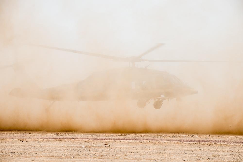 2 migrant men wounded by gunfire evacuated by CBP helicopter in Southern Az