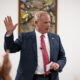 Supervisor Kevin Cavanaugh speaks during a candidate panel discussion held at Thunderbird Farms Fire Station on Feb. 27, 2024. Cavanaugh, who currently serves on the Pinal County Board of Supervisors, is running for county sheriff against four other candidates. [Monica D. Spencer]