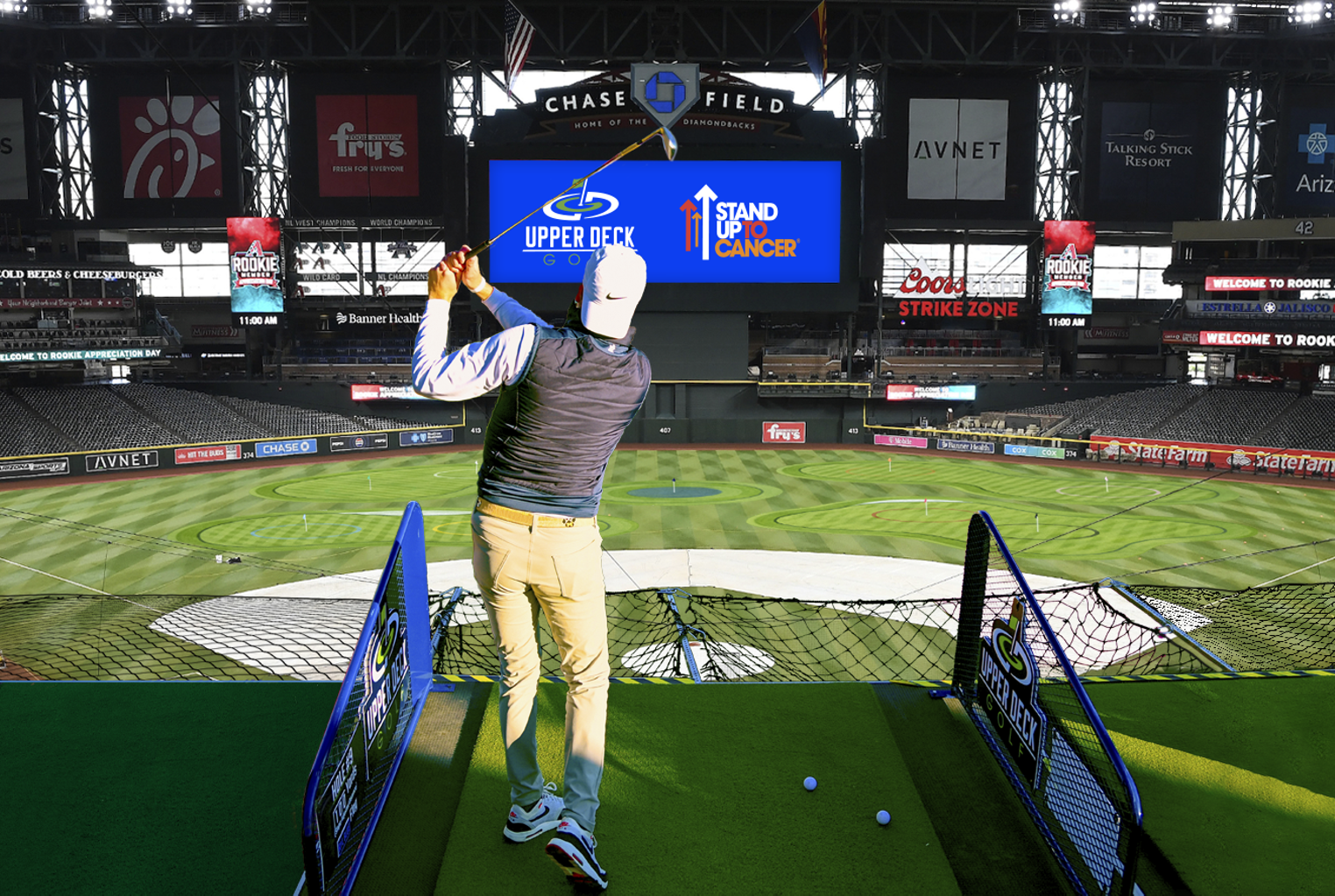 Chase Field to host golf experience for limited time in Phoenix