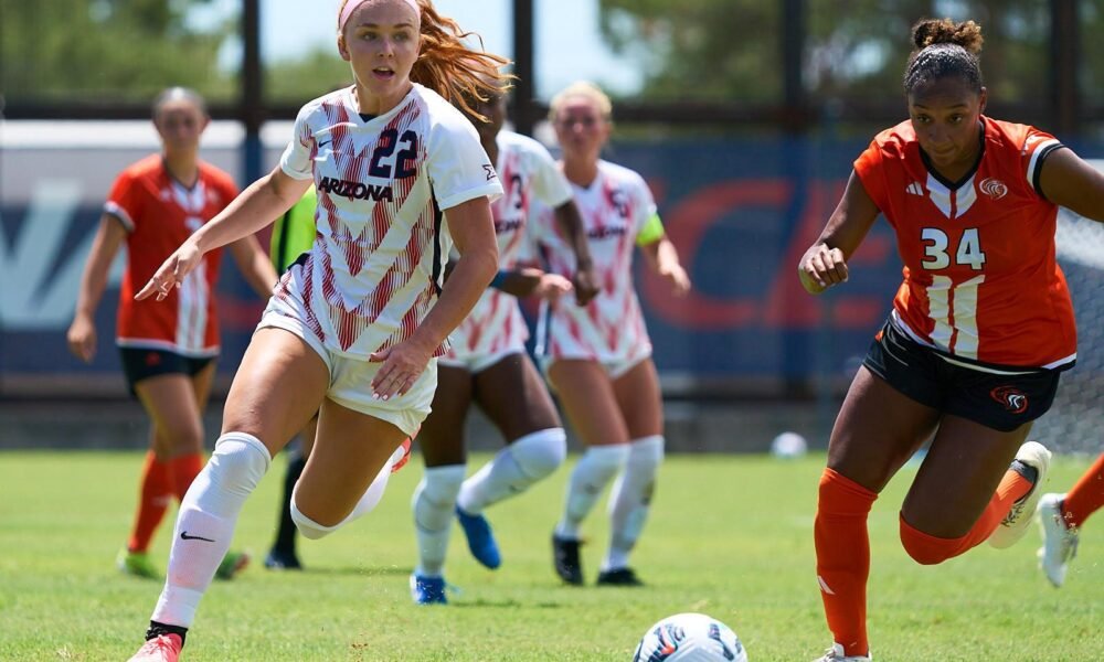 Pacific landlocked against Arizona soccer