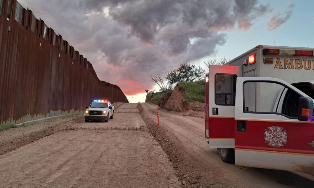 Mexican man who shattered leg in border-wall fall rescued by Arivaca Fire