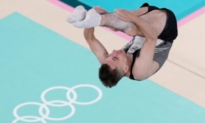 Gymnast becomes 1st neutral athlete to get gold at Paris Olympics