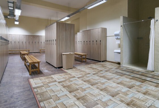 locker room