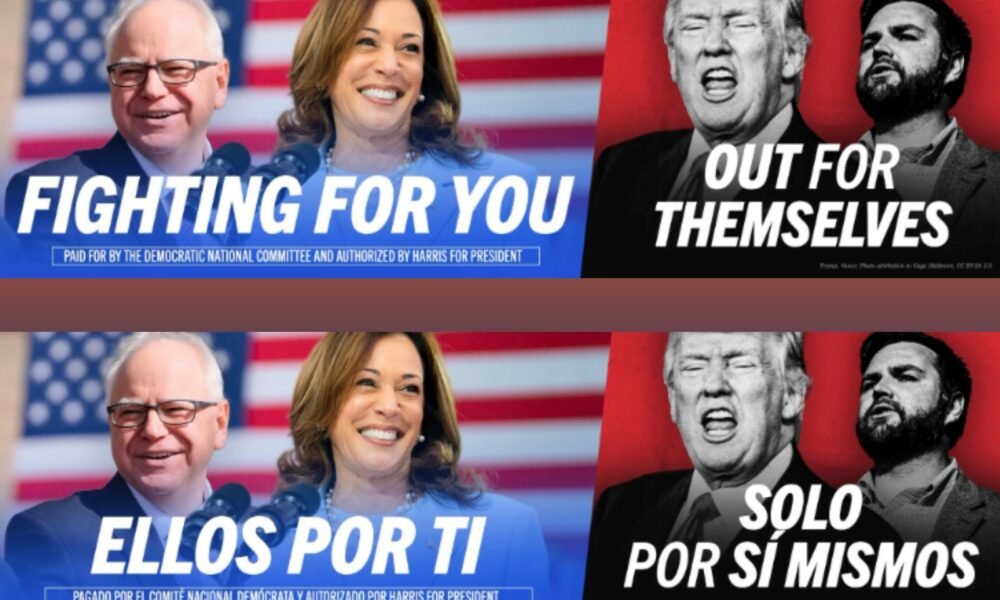 As Kamala Harris builds momentum in AZ, Democrats kick off ads to back her bid for president