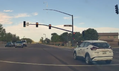 Healthcare? Don’t care: Medical van caught on camera trying to get T-boned