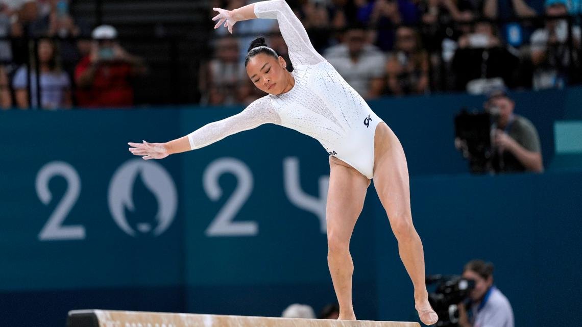 It was unusually quiet at the Olympics balance beam final, and Suni Lee says the gymnasts noticed