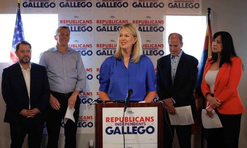 Republicans line up to support Ruben Gallego and Kamala Harris