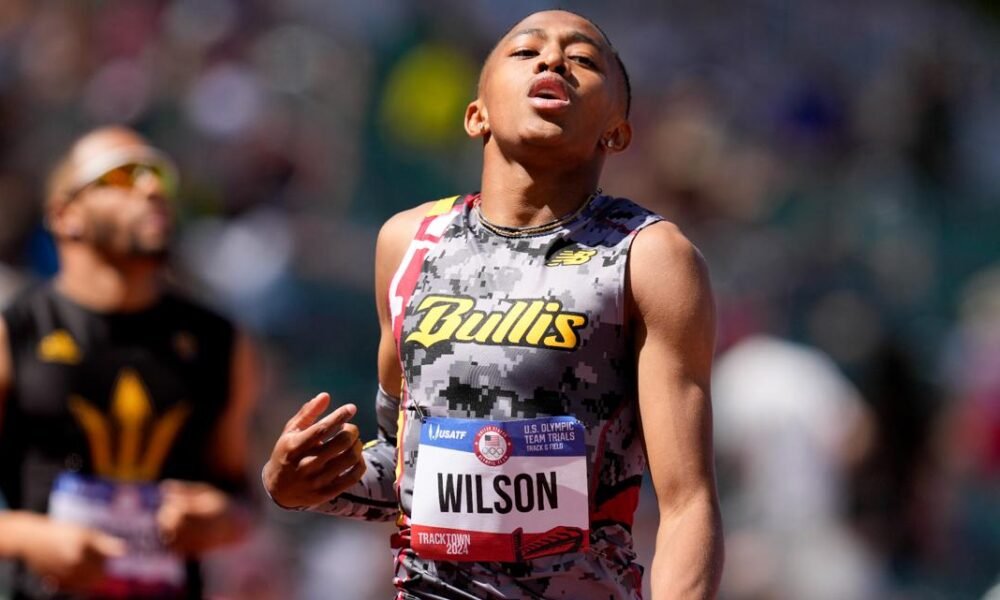 Team USA could have their youngest track competitor ever race on Friday