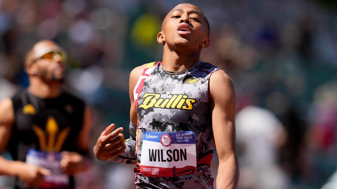 16-year-old US sprinter Quincy Wilson is in line to run in Olympic 4x400 relay