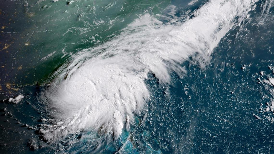 Slow-moving Tropical Storm Debby bringing torrential rains and flooding to southeastern US