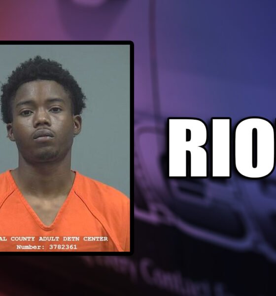 Dwayne Ellis Jr., 19, was arrested in Tortosa in connection with riot and disorderly conduct with a weapon on Aug. 27, 2024. [Pinal County Sheriff's Office]