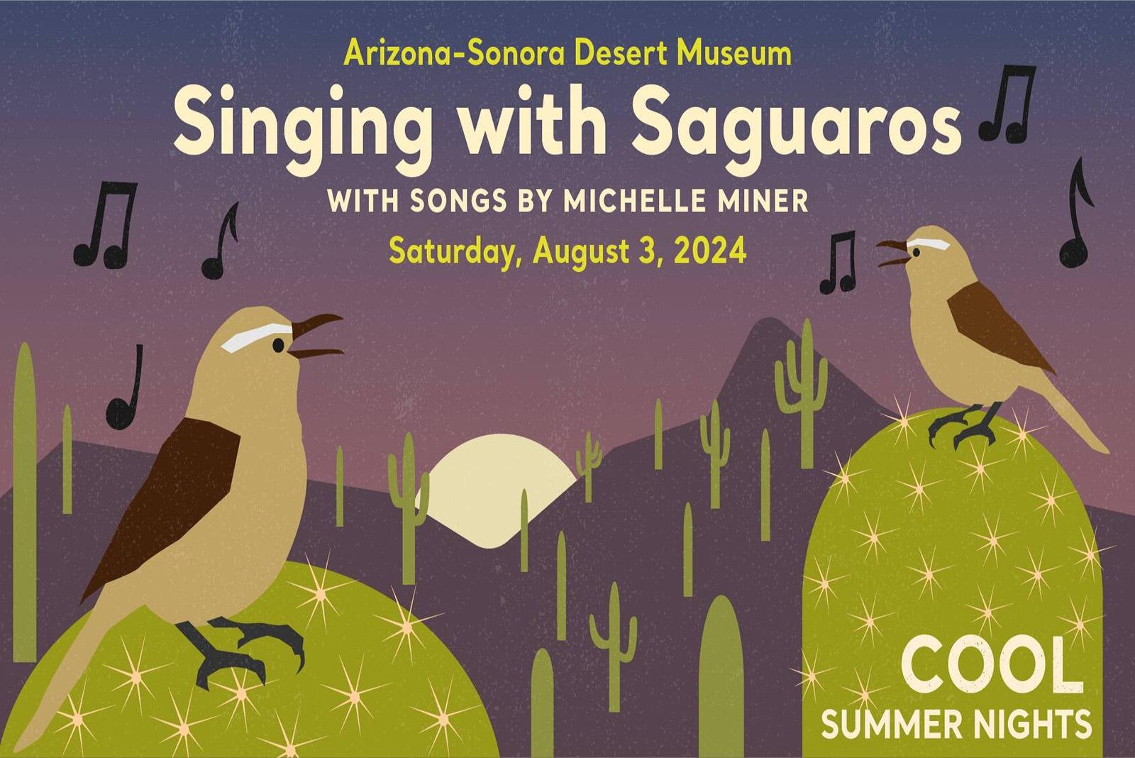 Tucson author Lydia Millet is 'Singing with Saguaros' at Desert Museum reading