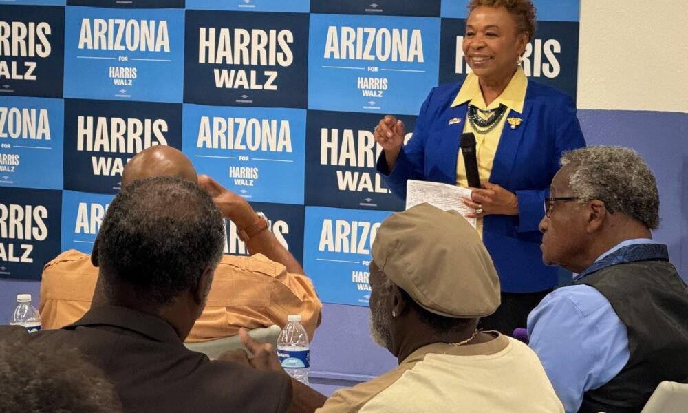 U.S. Rep. Barbara Lee stumps for Harris-Walz ticket in Tucson