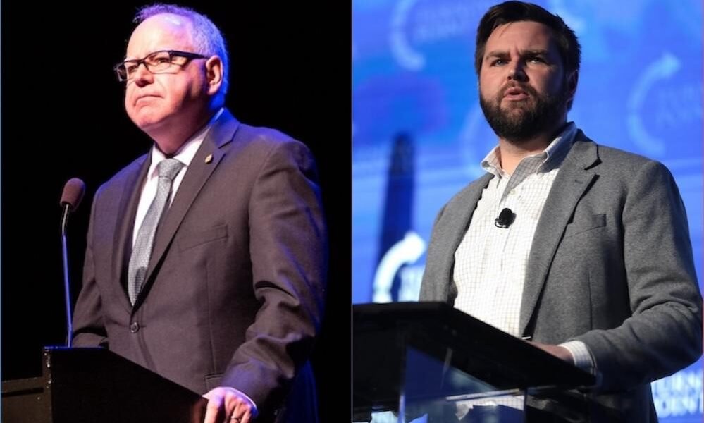 Vice president candidates Walz & Vance present stark contrast on voting issues