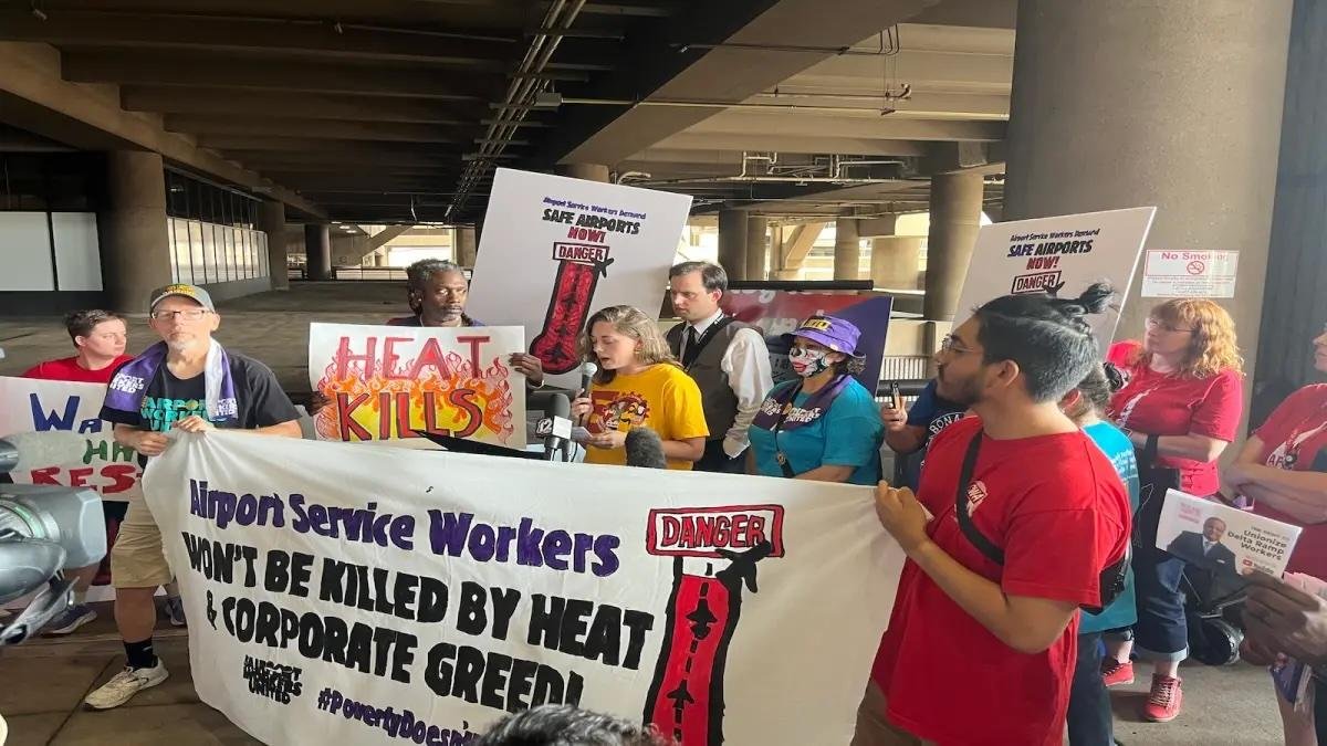 Workers across the U.S. rally after string of heat-related deaths