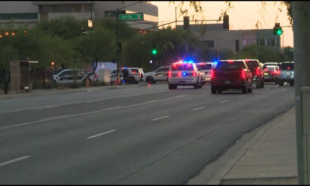 1 officer in critical condition, 1 stable after being shot in Downtown Phoenix