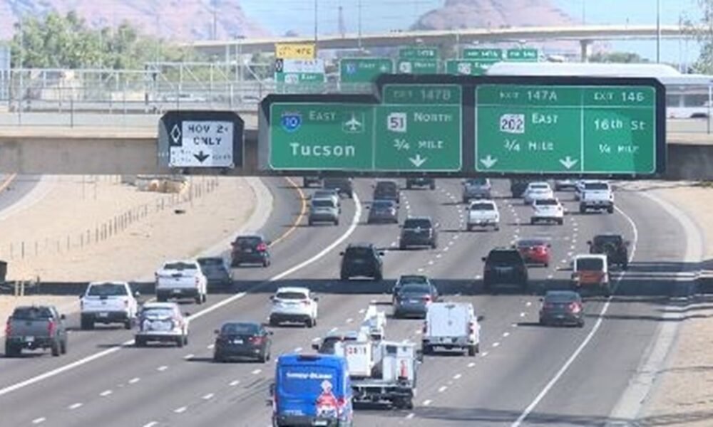 ADOT: I-10 westbound to close in Phoenix from Sept. 6 to Sept. 9