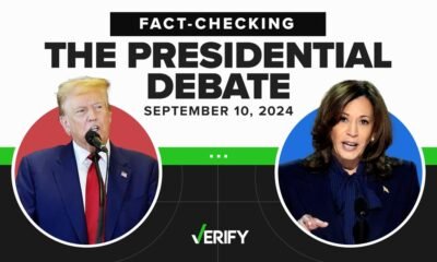 VERIFYING claims from the presidential debate between Harris and Trump