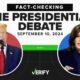 VERIFYING claims from the presidential debate between Harris and Trump