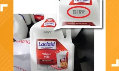 Lactaid milk recalled in 27 states over potential almond contamination