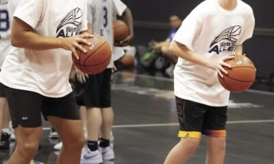 Phoenix Suns’ Grayson Allen instructs Havasu youth at basketball camp