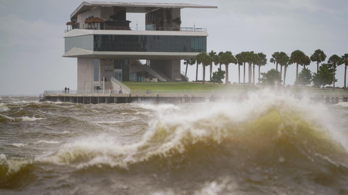 Helene makes landfall in northwestern Florida as a Category 4 hurricane