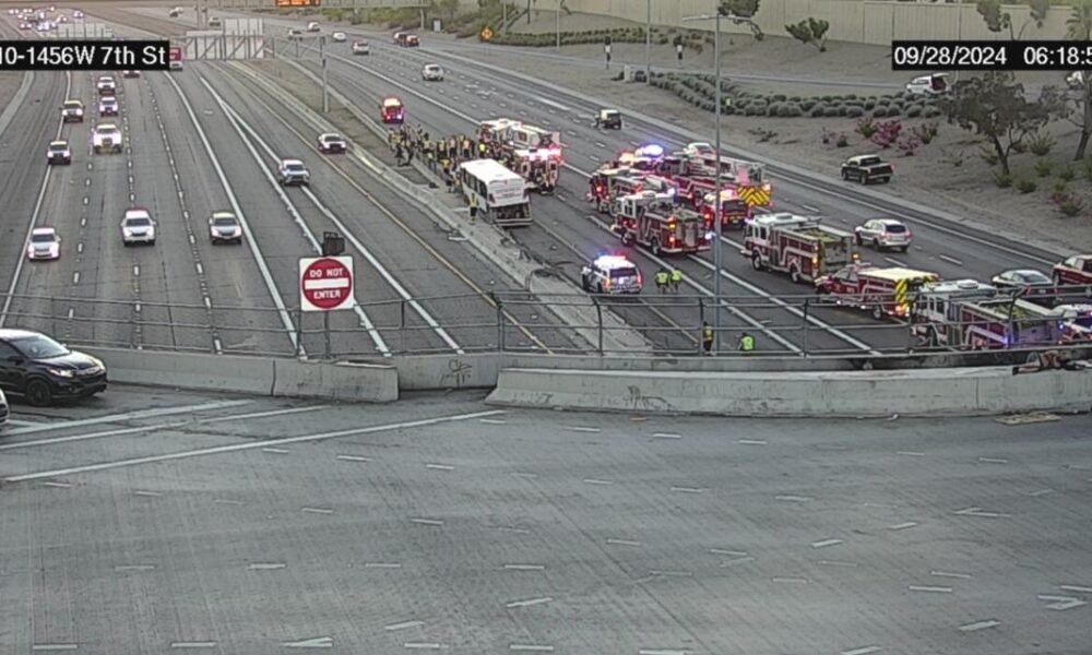 DPS: 1 dead after bus crash on I-10 near 7th Street