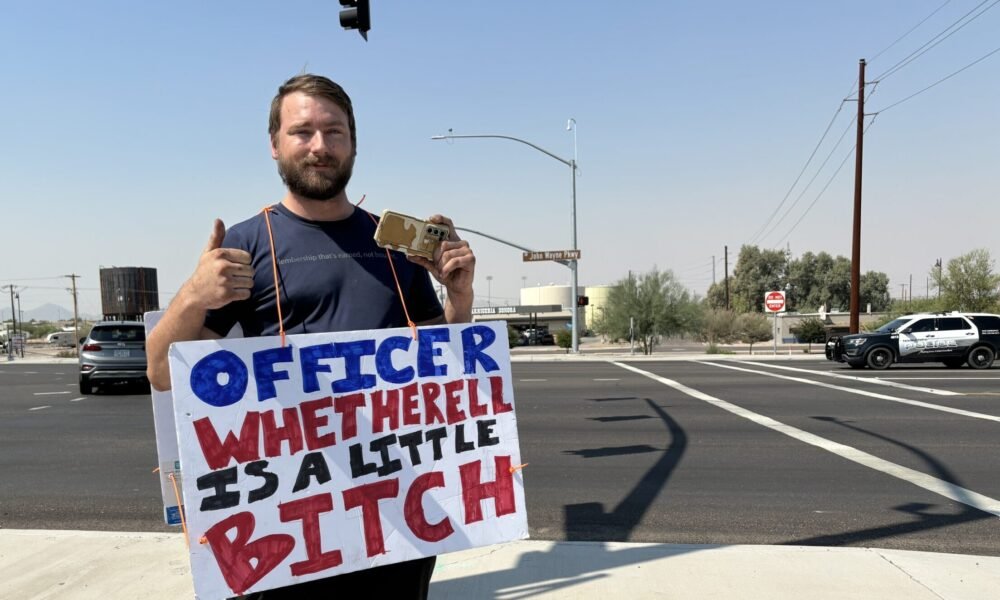 ‘Little b*tch’: 1A auditor stages public protest against police brutality, in his own words