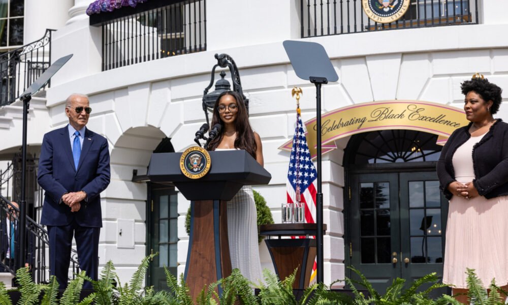 Biden celebrates Black achievements, decries racism against Haitian migrants