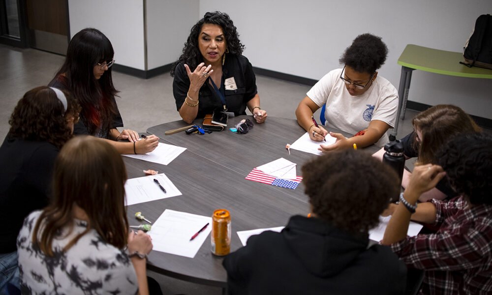 On Constitution Day, Desert Sunrise High School gets political