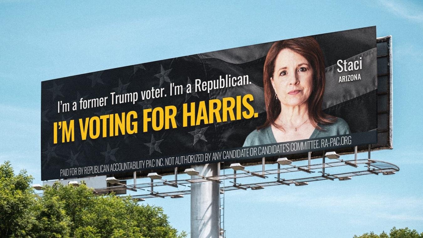 Anti-Trump GOP group hopes to convince Arizona Republicans to back Harris