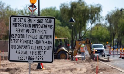 City crews work on the Smith-Enke Improvement project Sept. 24, 2024. [Brian Petersheim Jr.]