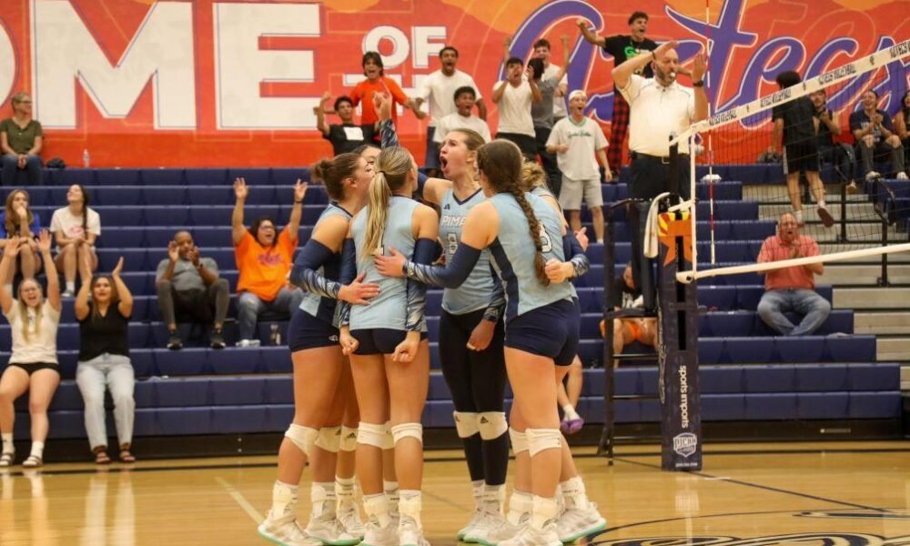 Pima volleyball rallies from 0-2 deficit to stun Mesa in a tiebreaker