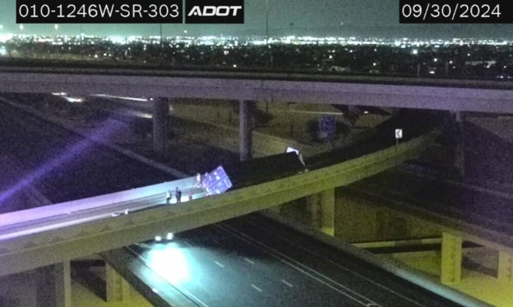 Westbound lanes of I-10 near Loop 303 reopen; 303 transition ramp to I-10 remains closed