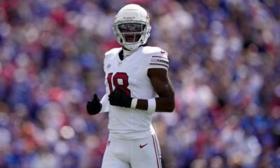 Cardinals WR Marvin Harrison Jr. leaves game against Packers because of a concussion