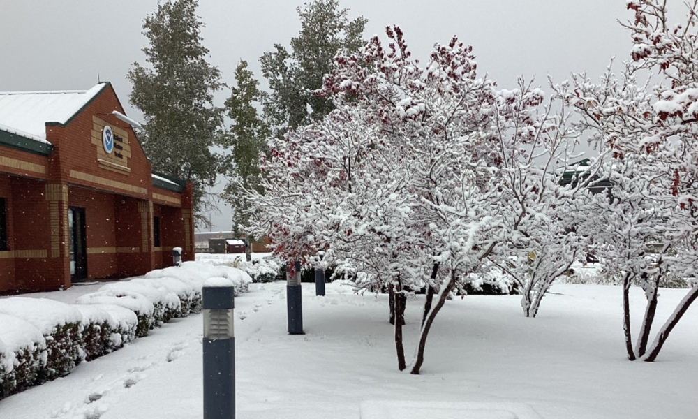 Arizona sees first snowfall after record-breaking summer heat