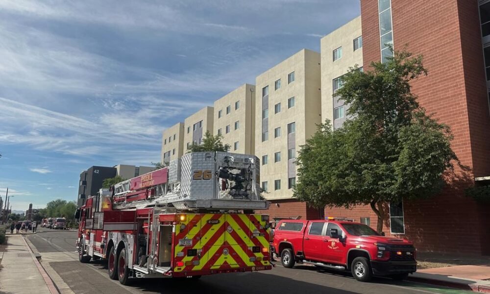 Fire at GCU dorm being investigated as 'a suspicious fire'