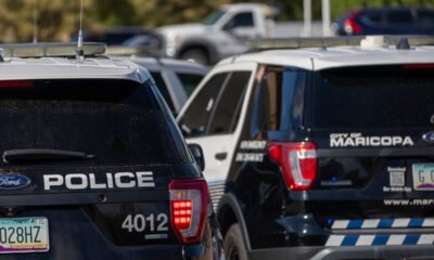 Maricopa police vehicles. [Brian Petersheim Jr.]