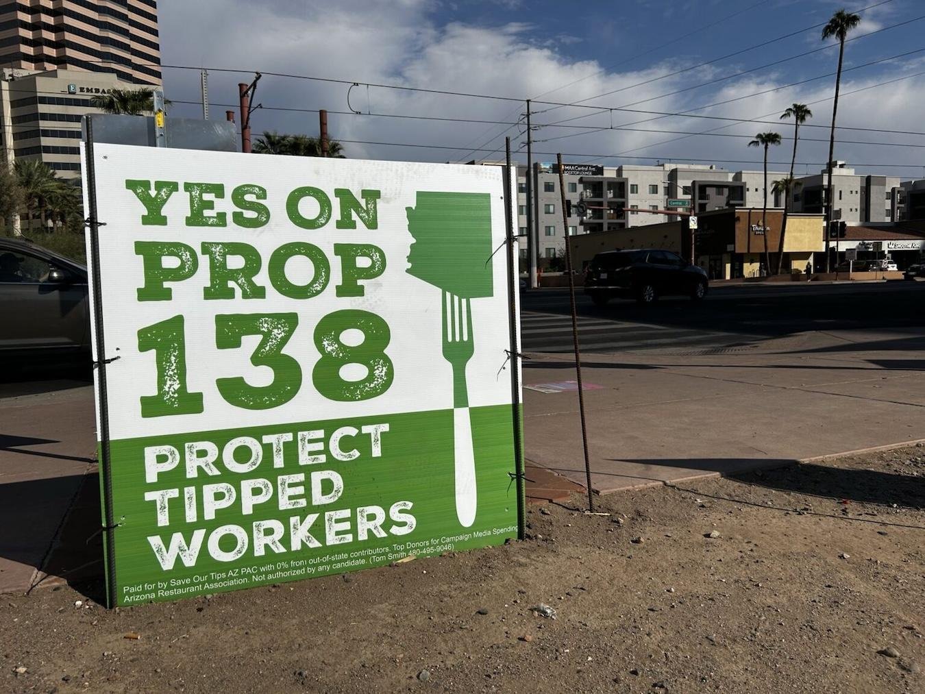 Az restaurants rally voters to put pay cut for servers & bartenders in constitution