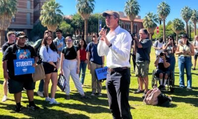 Beto O'Rourke at UA rally: 'Young people of Arizona are going to decide this election'