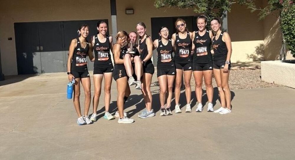 Danhoff & PCC women take 1st at cross country meet