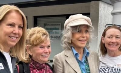 “Hanoi Jane” Fonda Stumps For Democrats Marsh And Gresham