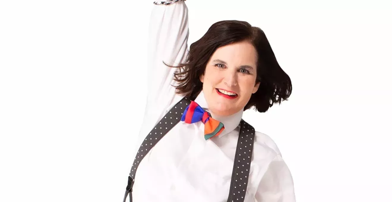 Paula Poundstone visits Phoenix for Harris/Walz political fundraiser