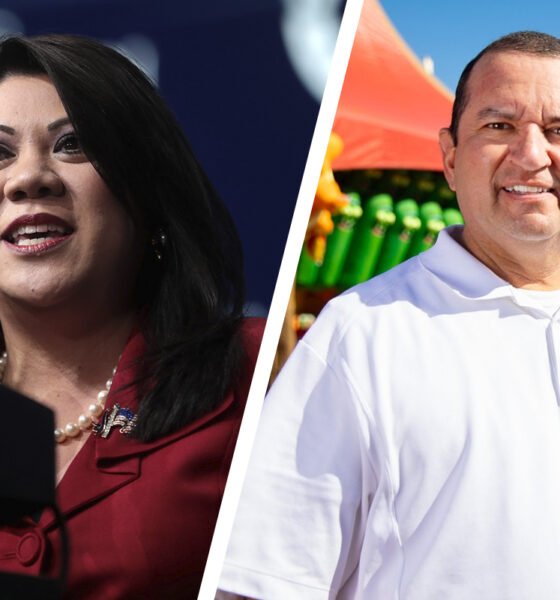 Images of Arizona Treasurer Kimberly Yee and Legislative District 16 candidate Chris Lopez. [Gage Skidmore, Courtesy Chris Lopez]