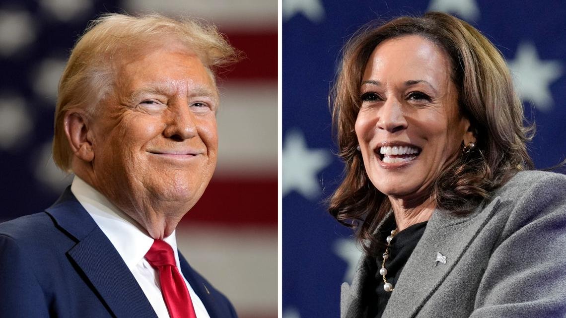 Live updates: Trump and Harris win reliable states while voters await battleground results