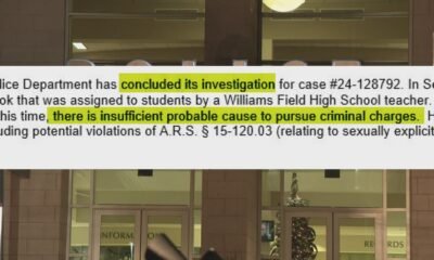 Gilbert Police investigate teacher over reading assignment, found 'insufficient probable cause' for criminal charges despite parent demands