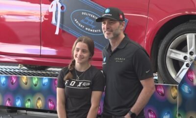 NASCAR legend visits Valley high school before season finale race