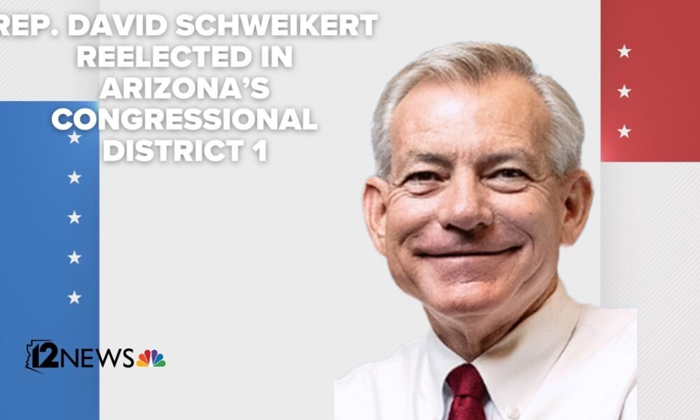 Rep. David Schwiekert reelected in Arizona's First Congressional District